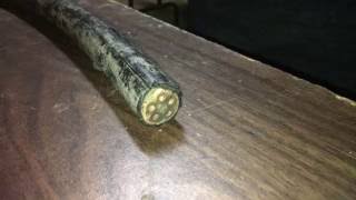 dissecting high voltage cable