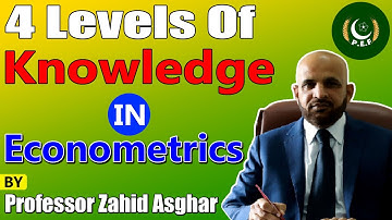4 Levels of Knowledge in Econometrics | Professor Zahid Asghar | Pakistan Economic Forum