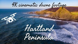 Hartland Peninsula | North Devon | 4K Cinematic drone footage