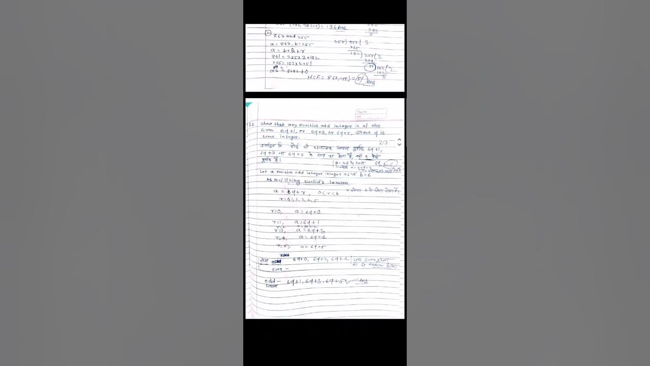 Class 10 math ex 1 1 to4 youtube