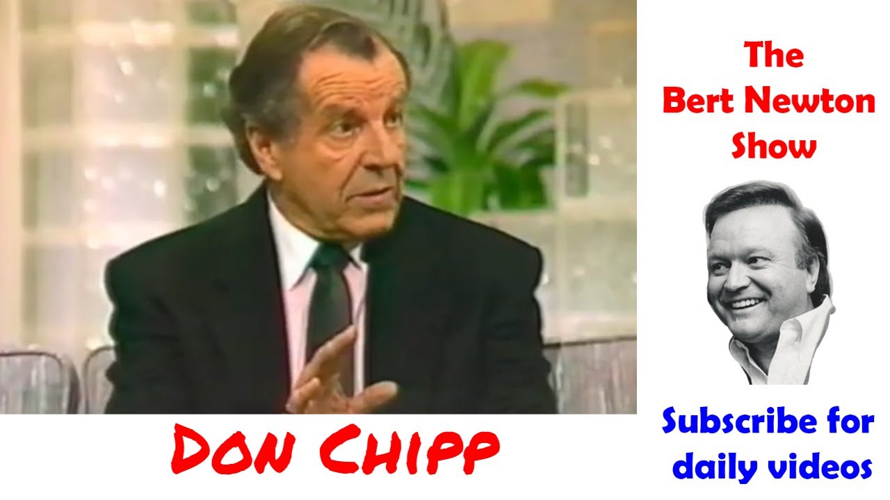 Don Chipp with Claudia Wright and Dipper on the Bert Newton Show - 1989 ...