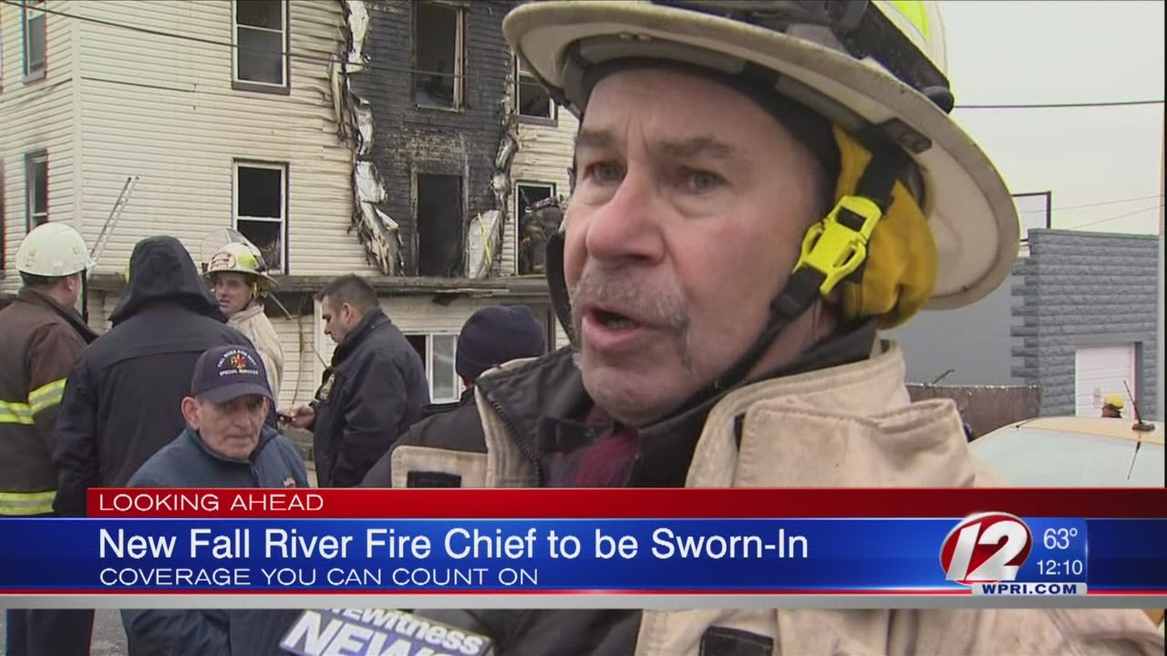 Fall River Fire Chief to be Sworn-in - YouTube