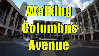 ⁴ᴷ Walking Tour of Upper West Side, Manhattan, NYC - Columbus Avenue & Lincoln Center