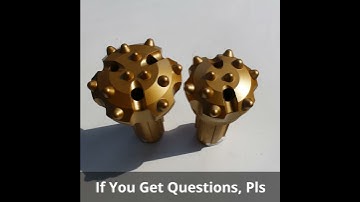 KKD dth button drill bit; dth hammer button bits manufacturers