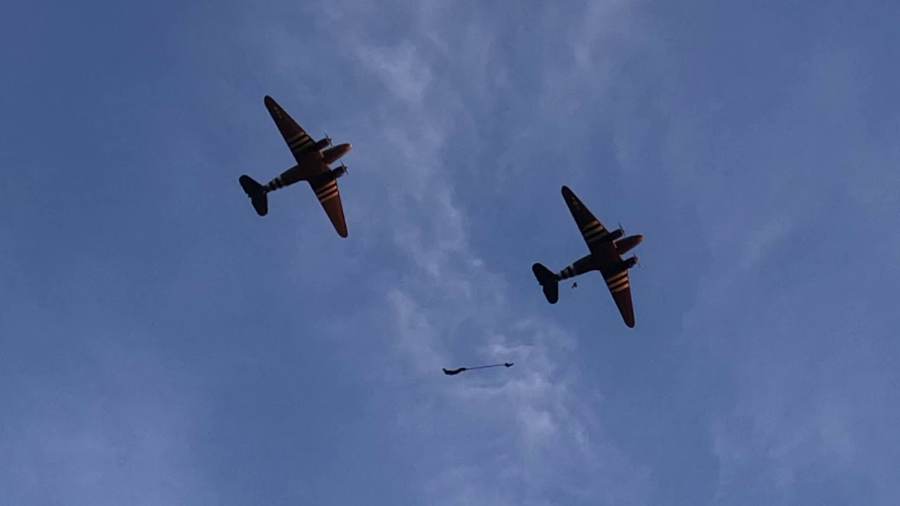 Thats All Brother Jump onto La Fiere for the 75th D Day   HD 720p