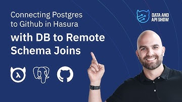 Connecting Postgres to Github in Hasura with DB to Remote Schema Joins