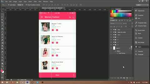 E-Shop eCommerce App UI Design in Photoshop - Tutorial-7