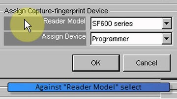 SmaFinger Tutorial 1 for card issue configuration
