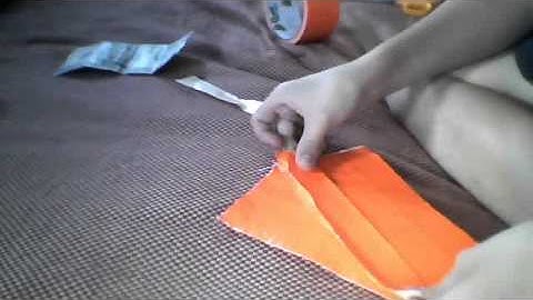 how to make a simple duct tape wallet part 2