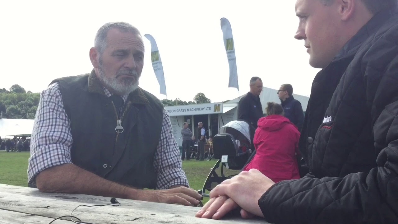 Hugh Kyle at Kelso Tup Sale 2017