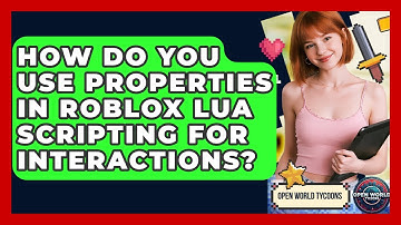 How Do You Use Properties In Roblox Lua Scripting For Interactions? - Open World Tycoons