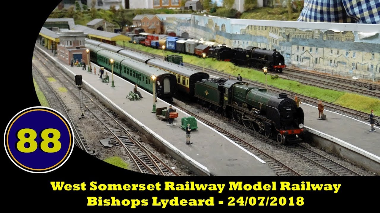 West Somerset Railway Model Railway Lydeard 24/07/2018