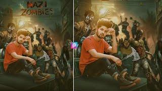 PicsArt New Zombie Concept Photo Editing || Zombie Photo Editing - SP PHOTO EDITING screenshot 5