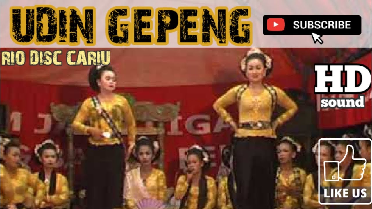 JAIPONGAN UDIN GEPENG GROUP,,, MANTAP PENCUGAN 2 PENARI NYA,,