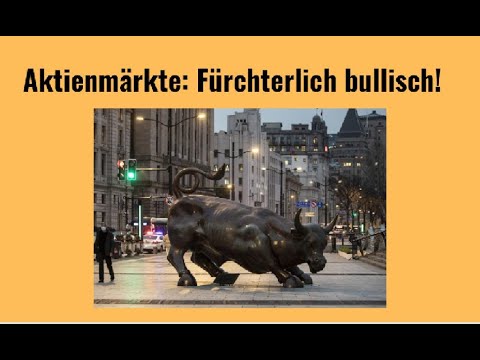 Aktienmärkte: Fürchterlich bullisch! Videoausblick