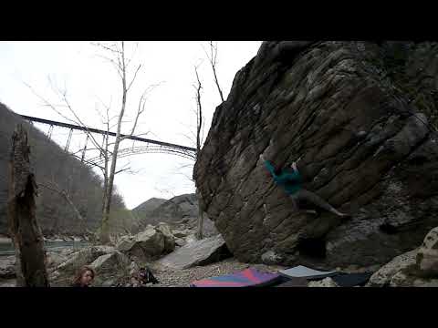 Beta Video for climb T.K.O. v10, New River Gorge