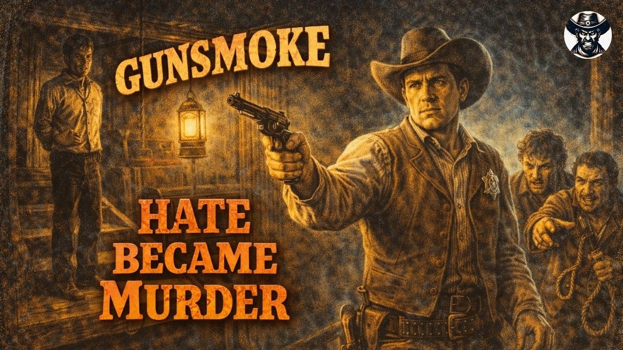 Gunsmoke | Hunted by Hate: Matt Dillon Stops a Lynching in Dodge – Old Time Radio