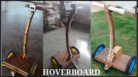 How to make hoverboard (segway) at home with handle |Low cost |