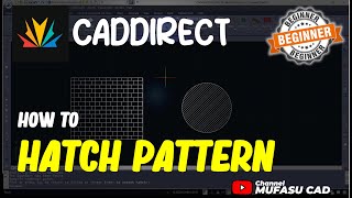 Caddirect How To Hatch Pattern by Mufasu CAD 199 views 2 weeks ago 2 minutes, 23 seconds