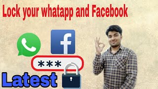 How to set password on Whatsapp and Facebook messenger screenshot 2