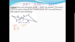 Famous Proving triangles are similar Profile
