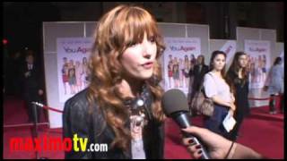 Bella Thorne shake It Up Interview At You Again Premiere