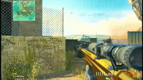 Modern Warfare 3 Quickscope Montage 2v2 WOH vs Mat