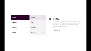 Creating a 3-column Navigation in Divi