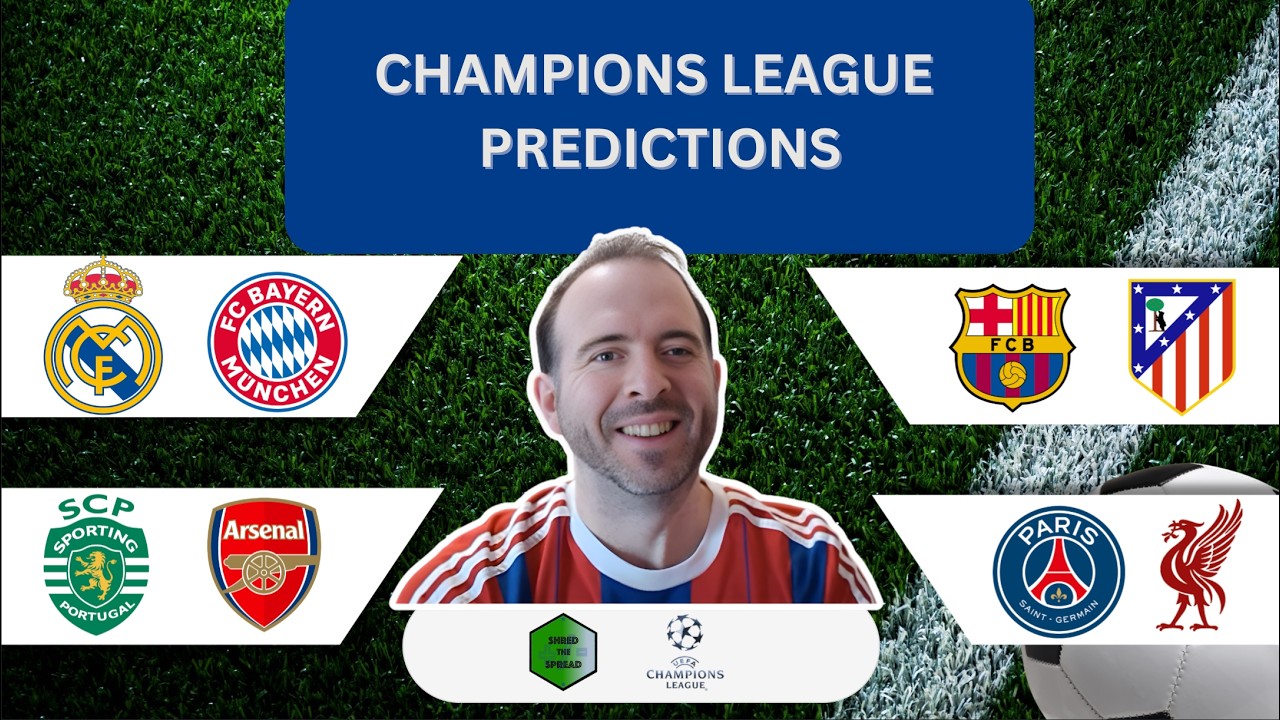 Champions League Predictions, Picks & Parlays | Quarterfinals Leg 1