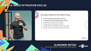 Profile-Guided Optimization (PGO) 101 - Alexander Zaitsev, Solution Architect // TechSpot