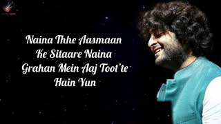 Naina Lyrics Arijit Singh Pritam Amitabh Bhattacharya 