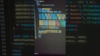 Create a Retro Flip Clock Timer! 💻 #html #css #javascript #shorts  #programming  #webdevelopment