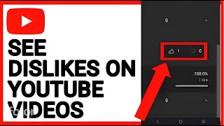 🔥You Can See How Many Dislike Are There I A You Tube Video🔥