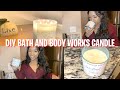 DIY BATH AND BODY WORKS CANDLE | FALL 2020