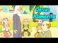 Jesus Alimenta a 5000 | Jesus Feeds | Historias Infantiles | Historias De Navidad 2021