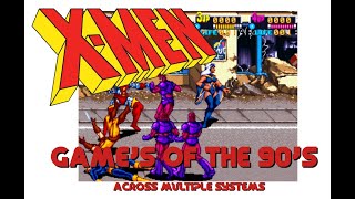 X-Men Games of the 90's