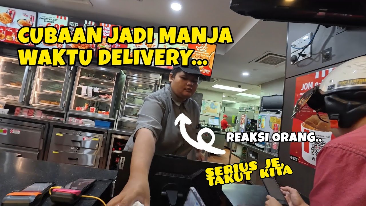 Hantar GrabFood mode MANJA ! (Malu tahap tertinggi😭😂)