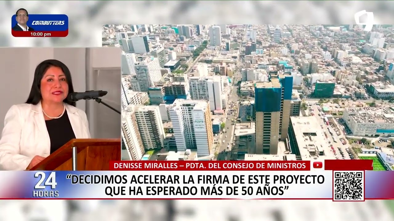 Gobierno firmó adenda para remodelación de Torre Trecca