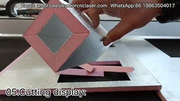 How to Make Pre insulated Phenolic Foam Duct with CNC Cutting Machine