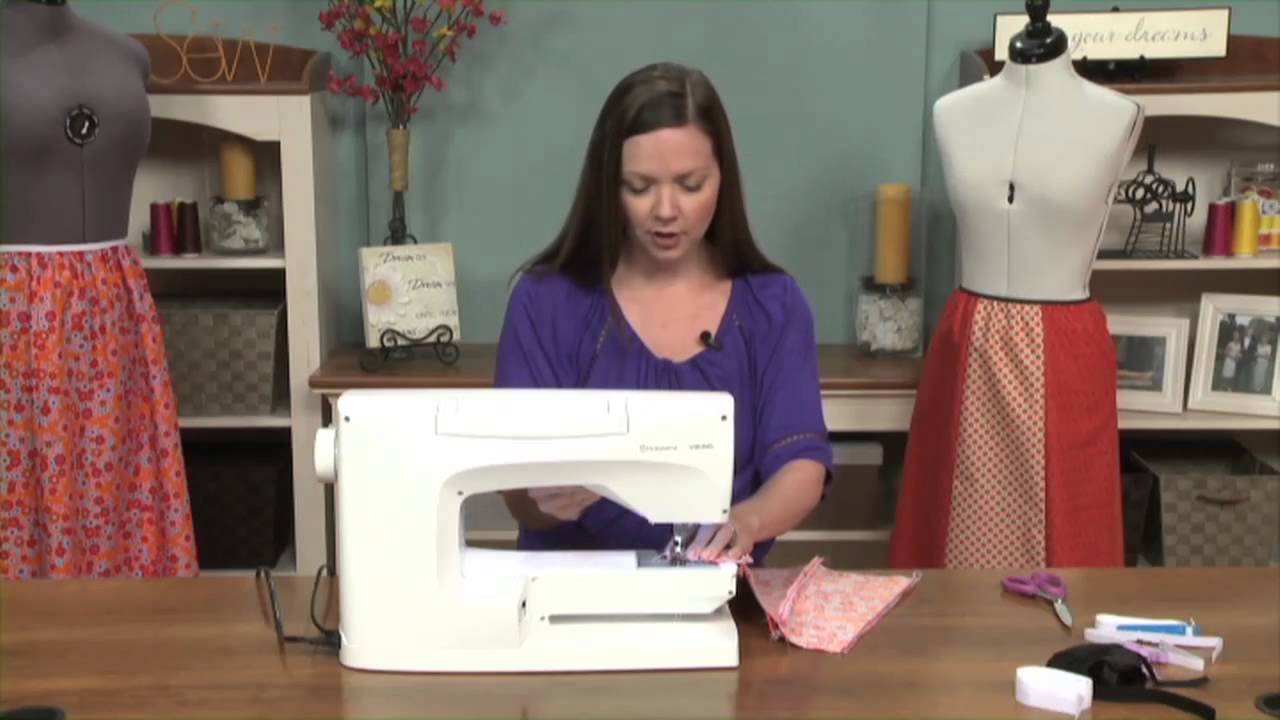 Make a Strip Skirt | National Sewing Circle - YouTube