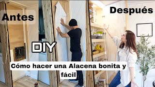 DIY Paso a paso de la Alacena+Decoración de la cocina 2023