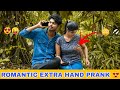 Romantic extra hand prank on cute girl  part 8  extra hand prank  with twist  its asrsprank