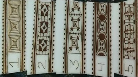 Mehndi design elements | filler elements | mehndi designs | my hidden passion |