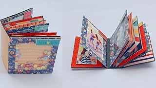 How to Make Handmade Mini album For Anniversary's & Birthday's| Mini Scrapbook| Mini Album|Tutorial