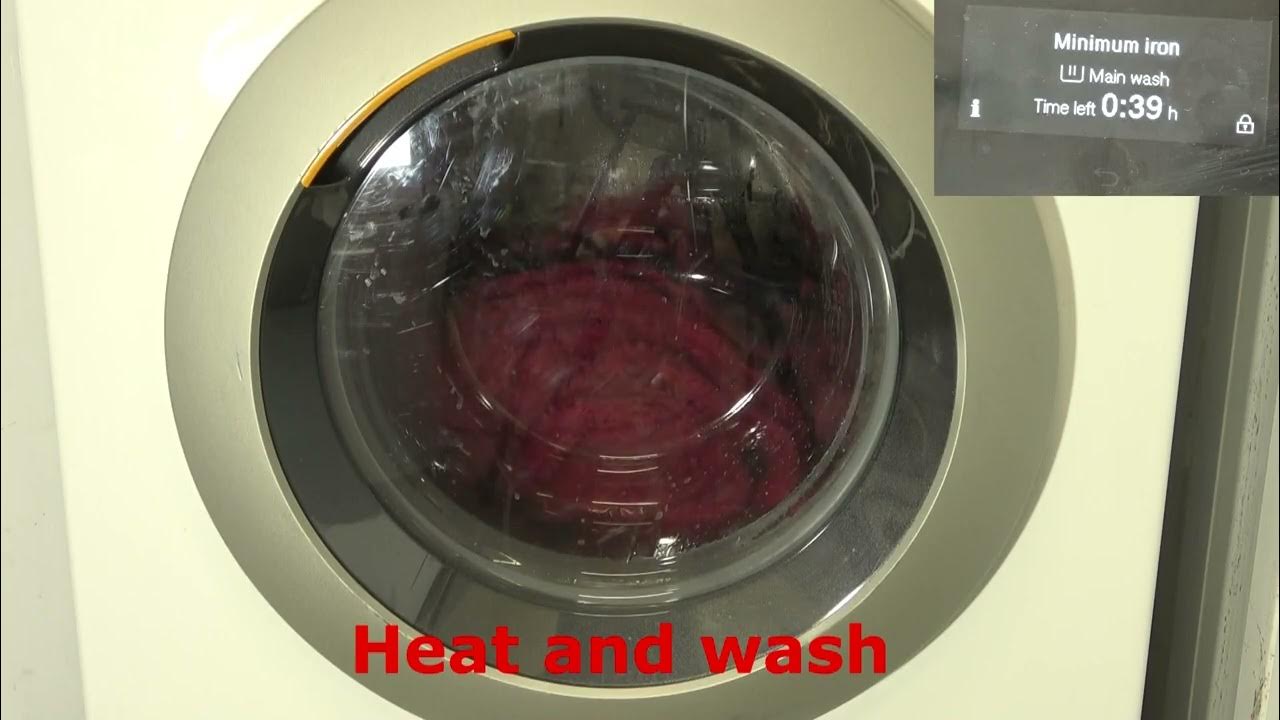 Minimum Iron 40'c / Miele Professional PWM 507 YouTube