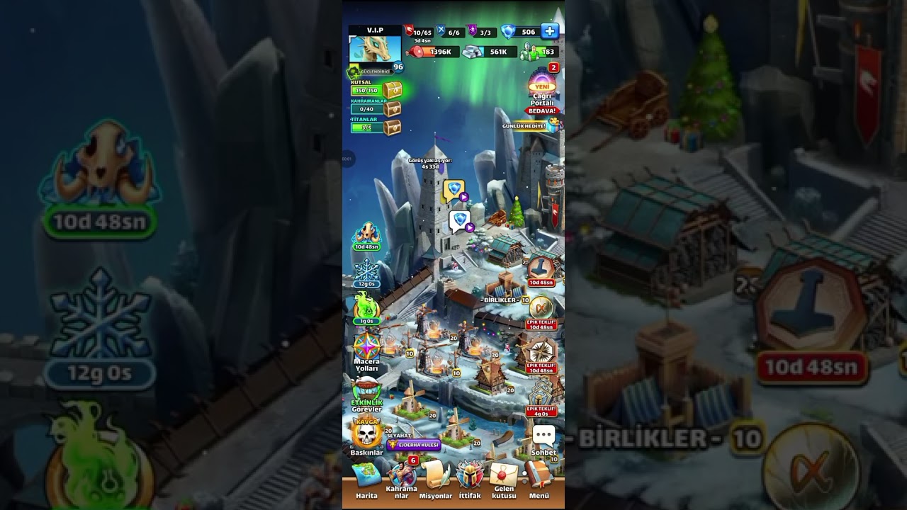 Empires and Puzzles - Alliance Quest summons