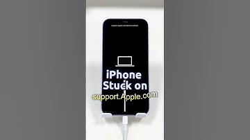 Fix iPhone Stuck on "Support.Apple.com" #recoverymode