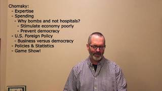 Chomsky, Interviews, & U.S. Foreign Policy