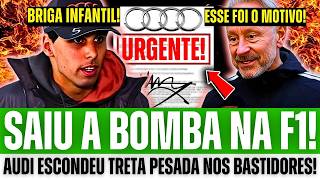 🚨 AUDI EXPOSTA! WHEATLEY NÃO AGUENTOU BINOTTO… BORTOLETO SOFRE GOLPE BRUTAL NA AUDI!