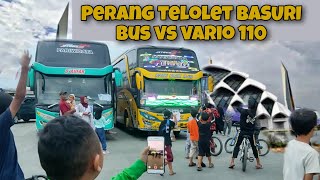 HEBOH PERANG KLAKSON TELOLET BUS VS MOTOR VARIO 110 BASURI V3‼️ screenshot 3